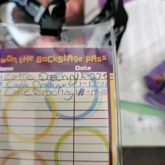 Y2k NSync Back Stage Pass Board Game - Picture 5 of 7